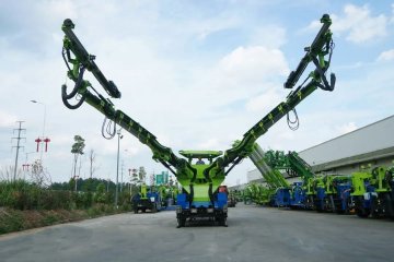 隧道先鋒！藍(lán)海LZ212A雙臂鑿巖臺(tái)車(chē)